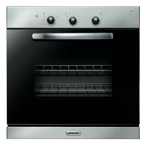 HORNO LONGVIE DE EMPOTRAR A GAS ACERO INOX. H1500XF