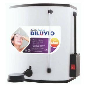 CALEFON INDELPLAS 20L ELECTRICO ENLOZADO BLANCO LINEA MAX