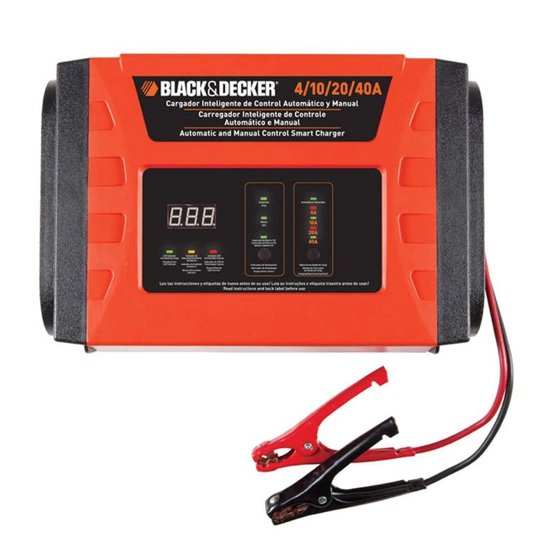 CARGADOR PORTATIL BLACK DECKER 12V BC40AR