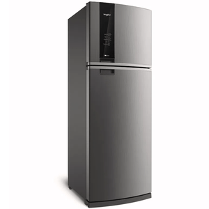 HELADERA NO FROST WHIRLPOOL 500L INVERTER ACERO INOX. WRM57K2