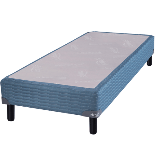 BASE SOMMIER INDUCOL APRIL AZUL 190x80x20cm