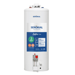 TERMOTANQUE SEÑORIAL 85L MULTIGAS DE PIE/COLGAR CONEX. SUPERIOR LINEA ZAFIRO