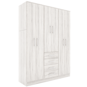 PLACARD 6 PUERTAS ABEDUL 153x204X53cm 144