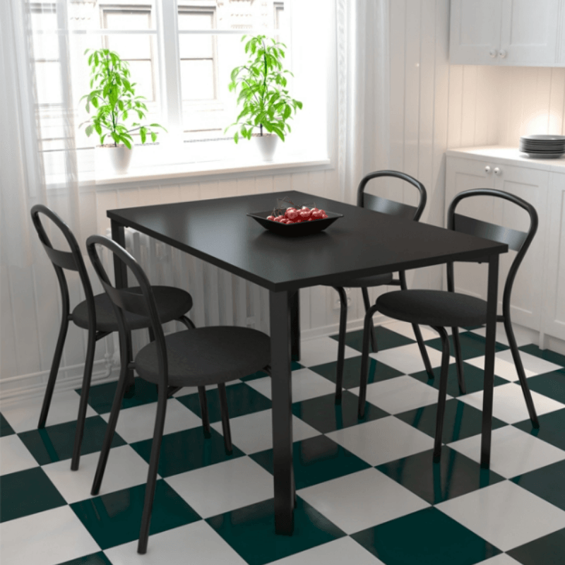 Mesa comedor rectangular extensible MILANO