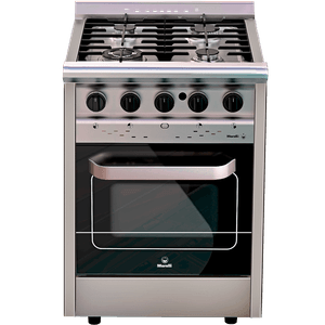 COCINA MORELLI FORZA 60CM ACERO INOX. PUERTA VISOR 18027-P