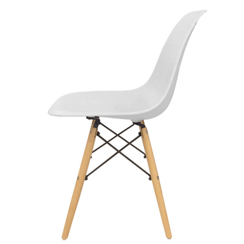SILLA DE POLIMERO BLANCA EAMES