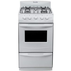 COCINA ESCORIAL 51cm BLANCA CANDOR S2 GAS NATURAL