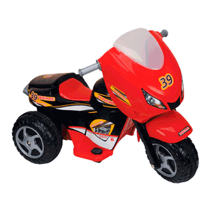 MOTO A BATERIA BIEMME 6V RACING ROJA 1088