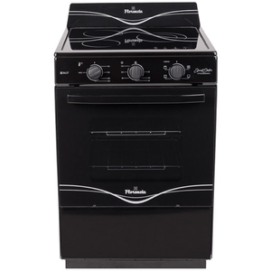 Cocina Florencia 56Cm Electrica Negra Flor 8637