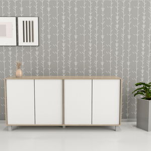 BAHIUT TABLES 4 PUERTAS COMBINADO OLMO F/EVEREST 7008-COE