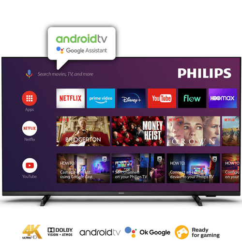 ANDROID TV 55 4K ULTRA HD DOLBY ATMOS 55PUD7406-77