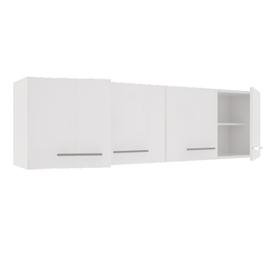 ALACENA 4 PUERTAS 1.60m TONO BLANCO 3007