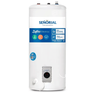 TERMOTANQUE SEÑORIAL 95L ELECTRICO DE PIE-COLGAR CONEX. SUPERIOR L. ZAFIRO
