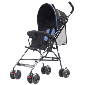 COCHECITO PARAGUITA BEBESIT TOURS NEGRO/CELESTE 1052-C