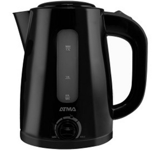 PAVA ELECTRICA ATMA 1.7L CON REGULADOR NEGRA PE1821NAP