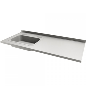 MESADA JOHNSON 140cm BACHA IZQUIERDA 82993