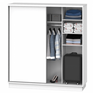 PLACARD DIELFE PUERTAS CORREDIZAS TONO BLANCO 180x195x55cm PE180