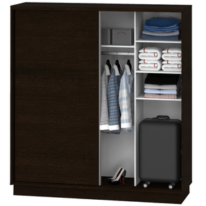 PLACARD DIELFE PUERTAS CORREDIZAS TONO WENGUE 180x195cm PE180