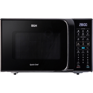 MICROONDAS BGH 28L DIGITAL C/GRILL NEGRO B228DN20