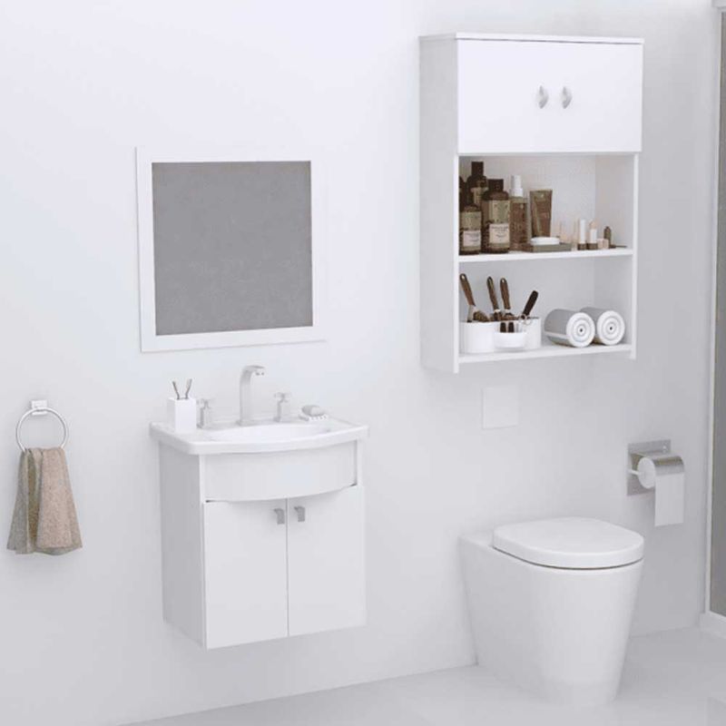 Mueble Sobre Inodoro Organizador Baño Alacena Botiquin