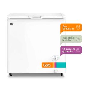 FREEZER GAFA 205L BLANCO INVERTER  FGHI200B-M
