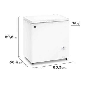 FREEZER GAFA 205L BLANCO INVERTER  FGHI200B-M
