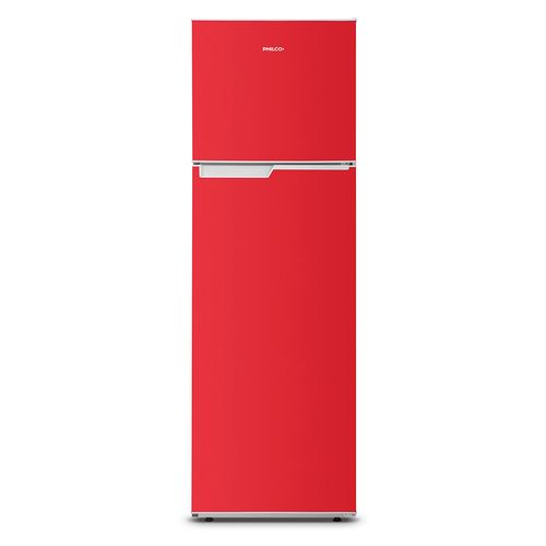HELADERA PHILCO C/FREEZER 340L VINTAGE ROJA PHCT340BD-01