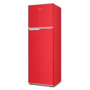 HELADERA PHILCO C/FREEZER 340L VINTAGE ROJA PHCT340BD-01