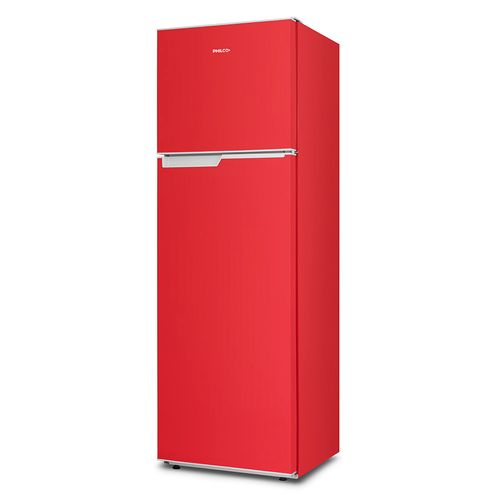 HELADERA PHILCO C/FREEZER 340L VINTAGE ROJA PHCT340BD-01
