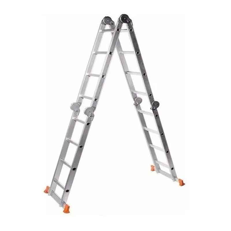Escalera Plegable con Plataforma TPR - Aluminio Tipo I Industrial – Alumer  Online