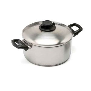 CACEROLA C/ASAS 26 cm PLATINO 2107
