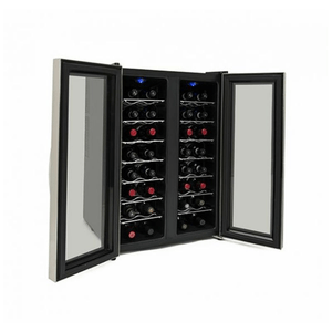 CAVA DE VINOS VONDOM 32 BOTELLAS DOBLE T° T50ACERO