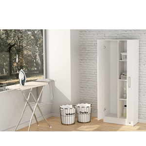 ESCOBERO E-MOSCONI 2 PUERTAS 1.50m TONO BLANCO 10073