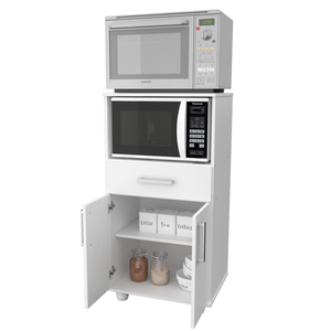 PORTA MOSCONI MICROONDAS + GRILL EXPRESS TONO BLANCO 57x110x45cm  10159