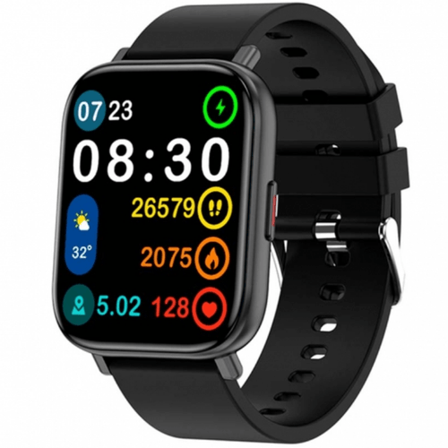 SMARTWATCH X-VIEW QUANTUM Q1 BLACK + MALLA D-REGALO