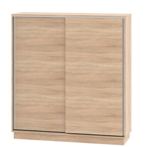 PLACARD DIELFE PUERTAS CORREDIZAS TONO ROBLE BORDOLINO 180x195cm PE180