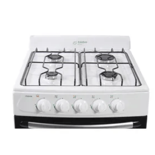 COCINA ESTLABÓN DE LUJO 56cm BLANCA MULTIGAS EFM56NB