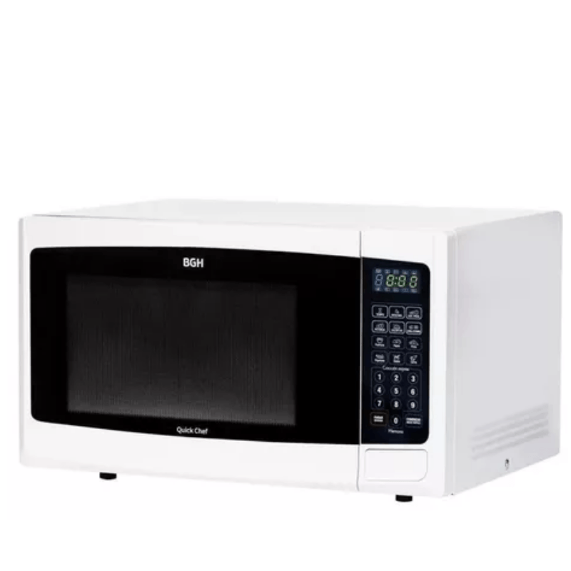 MICROONDAS BGH 28L DIGITAL C-GRILL BLANCO B228DB