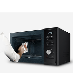 MICROONDAS SAMSUNG 23L DIGITAL C/GRILL BLACK MG23F3K3TAK.