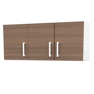 ALACENA MOSCONI 3 PUERTAS 1.20m TONO CARVALHO MEZZO 10184