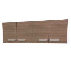 ALACENA E-MOSCONI 4 PUERTAS 1.60m TONO CARVALHO MEZZO 10186