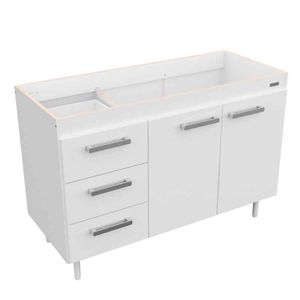 BAJO MESADA E-MOSCONI SIN BACHA 1.20mts TONO BLANCO 10132