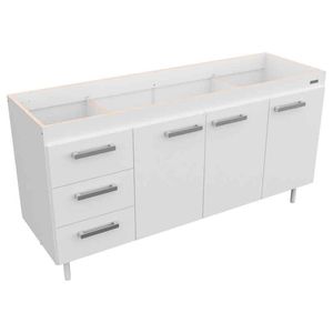 BAJO MESADA E-MOSCONI S/ BACHA 1.60mts TONO BLANCO 10136