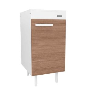 BAJO MESADA E-MOSCONI 0.40m TONO BLANCO/CARVALHO MEZZO 10183
