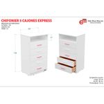 CHIFONIER-MOSCONI-15207-5-CAJONES-CHOCOLATE