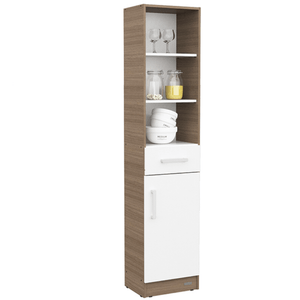 DESPENSERO E-MOSCONI 1.80m TONO CARVALHO MEZZO/BLANCO 10212
