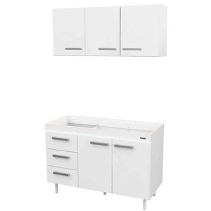 COMBO DE COCINA E-MOSCONI 1.20m S/BACHA TONO BLANCO 10139