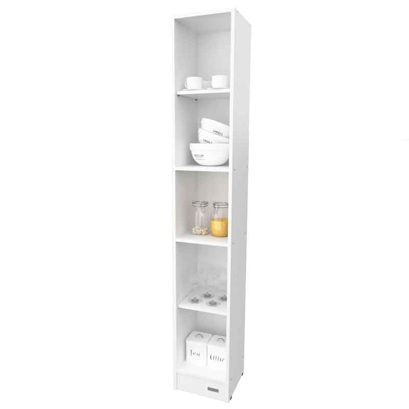 Escobero Mueble Organizador Melamina 1,80m 2 Puertas Mosconi