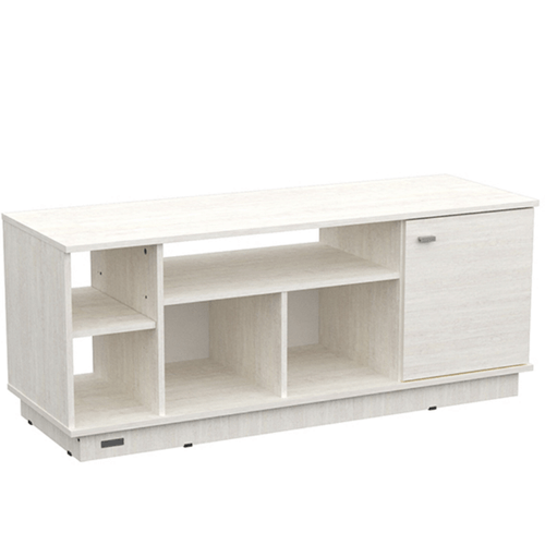 Mesa tv rack solo estante melamina 1.40