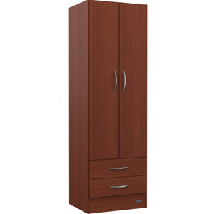 PLACARD E+MOSCONI 2 PUERTAS CAOBA 60X182x40cm 55981